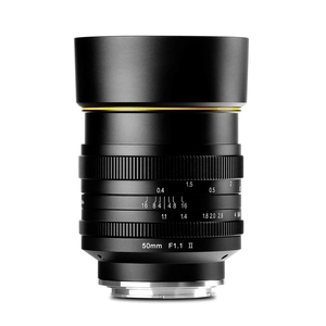 KamLan-lente de enfoque Manual de gran apertura para cámara, 50mm, F1.1 II, APS-C, sin Espejo, para <span class=keywords><strong>Canon</strong></span>, Sony, Fuji - Product Image 2