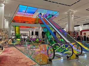 فيلم هولوجرافيك قوس قزح أنولي ، مواد حيوانات أليفة ، قوس قزح ثنائي الهروين ، قزحي الألوان - Product Image 5