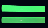 Support photoluminescent en PVC imprimable haute luminosité, autocollant imperméable qui brille dans le noir pour la sécurité maritime IMO