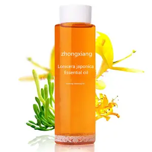 Natural japonês Lonicera japonica óleo essencial/madressilva flor óleo essencial para a pele e massagem