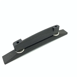 Puente de guitarra de jazz de madera de ébano para guitarra archtop, accesorios y piezas para guitarra de jazz - Product Image 3