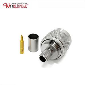 Conector RF Macho Tipo <span class=keywords><strong>N</strong></span> Recto para Cable Coaxial, Terminal para LMR300 5D <span class=keywords><strong>FB</strong></span> SYV50 5, para Cableado de Estació<span class=keywords><strong>n</strong></span> Base de Antena Inalámbrica - Product Image 3