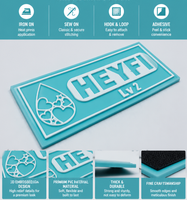 Offre Spéciale : Patchs en Caoutchouc PVC Souple Personnalisés avec Logo 3D en Relief, Lavables, pour Décorations de Chapeaux Élégants