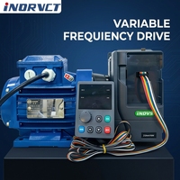 Variateur de fréquence VFD 3,0 kW, variateur de vitesse réglable 380 V, variateur de fréquence triphasé AC pour compresseur et moteur
