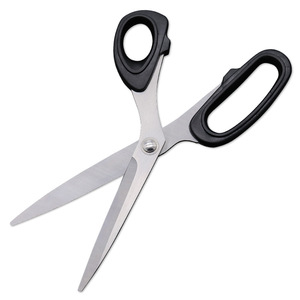 Lu Ban's Work Tailor Scissors 9-Inch Stainless Steel Blade <b>Plastic</b> Handle For Fabric Paper Leather Cutting - Product Image 2