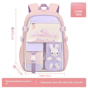 Custom Bulk Cute Character Girls Kawaii Fashion Mochilas Beautiful Student Kids Schoolbag Bookbags Children Backpack School Bags - Product Image 2