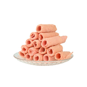 Rollo de Huevo con Sabor a Fresa, Textura Crujiente, Hecho a Mano, 180 g, Sabor Dulce, Listo para Comer, en Caja de Regalo - Product Image 3
