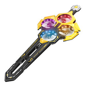 Quadricoptère au design épée, moteur sans balais pour une durabilité accrue, LED multicolores à changement de couleur, technologie de vol stationnaire automatique par pression d'air - Product Image 1