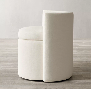 Ensemble <span class=keywords><strong>de</strong></span> salle à manger <span class=keywords><strong>de</strong></span> luxe moderne OEM siège <span class=keywords><strong>de</strong></span> chaise <span class=keywords><strong>de</strong></span> salle à manger en tissu à dossier bas approvisionnement d'usine - Product Image 2