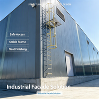 Bâtiment préfabriqué en structure acier robuste offrant une résistance supérieure au vent pour le stockage agricole et l'utilisation en atelier