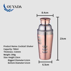 <span class=keywords><strong>Verre</strong></span> à <span class=keywords><strong>shaker</strong></span> boston en acier inoxydable, 800ml, rose or, livraison directe depuis l'usine - Product Image 5