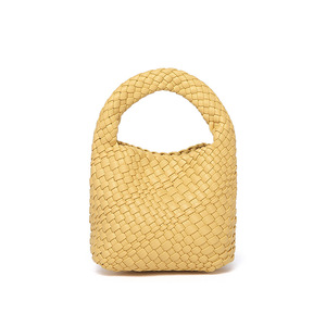 <span class=keywords><strong>2026</strong></span>新款黄色编织母子包手工编织手提包百搭小众女包 - Product Image 5