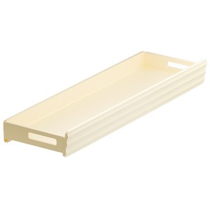 Cream Colored Wall Mounted <b>Kitchen</b> Storage Rack Rectangle <b>Hook</b> Type Multi Functional Food Container Shelf - Product Image 5