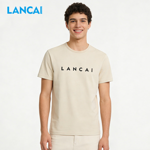 ผู้ผลิตเสื้อยืดคุณภาพสูง Lancai ผู้จัดจำหน่ายเสื้อยืดขายส่งจำนวนมาก รับผลิตเสื้อยืดแบรนด์ของคุณเองตามสั่ง - Product Image 3