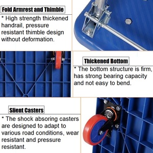 Nhiệm Vụ Nặng Nề Nền Tảng Di Chuyển Công Cụ <span class=keywords><strong>150Kg</strong></span> 300Kg Khả Năng Tải Có Thể Gập Lại Di Chuyển Nền Tảng Xe Đẩy Với Dolly - Product Image 4