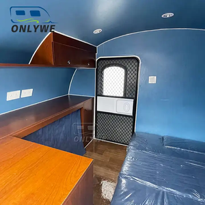 ONLYWE Fabricantes de Remolques de Viaje en China, Remolque de Campamento Todoterreno <span class=keywords><strong>4x4</strong></span>, Mini <span class=keywords><strong>Caravana</strong></span> en Forma de Lágrima, <span class=keywords><strong>Pequeña</strong></span> <span class=keywords><strong>Caravana</strong></span> en Venta - Product Image 5
