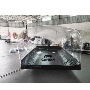 Capsule de voiture portable intérieure extérieure bâche de voiture gonflable transparente à bulles - Product Image 5