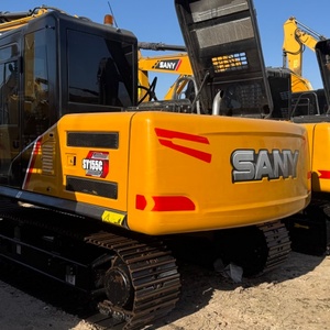Excavatrice d'occasion SANY 135 de haute qualité à bas prix, moteur Isuzu d'occasion fourni, machine d'ingénierie Kawasaki, Chine - Product Image 6
