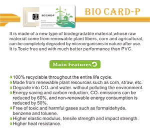 Tarjeta de Papel Ecológica con Chip OEM NTAG 213 NTAG 215 NTAG 216, Tarjeta de Identificación NFC para Control de Acceso en Hoteles - Product Image 2
