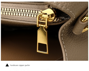 Bolso de Hombro Cruzado de Cuero Suave a la Moda, Bolso Tote Sencillo de Color Sólido para Mujer, Bolsos de Mano de Alta Gama para Mujer - Product Image 3
