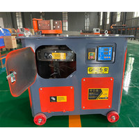 Machine à cintrer les étriers en acier GF-25, petite taille, 4-25 mm, CNC, plieuse automatique d'étriers