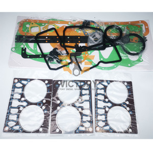 Para DOOSAN DAEWOO D1146 D1146T, kit de reconstrucción de, cojinete de revestimiento de junta de anillo de pistón + 12 Uds valles + asientos de válvula - Product Image 3