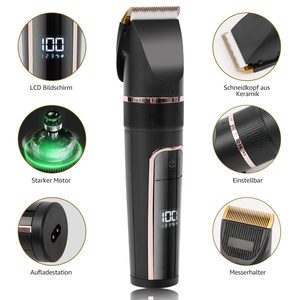Tondeuses à <span class=keywords><strong>cheveux</strong></span> rechargeables pour hommes, femmes et enfants, avec écran LED, tondeuse à <span class=keywords><strong>cheveux</strong></span> professionnelle, <span class=keywords><strong>coupe</strong></span> de <span class=keywords><strong>cheveux</strong></span> à domicile - Product Image 2