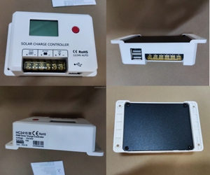 Nuevo Controlador de Carga Solar Mini 2026, 10A/20A, 12V/24V, PWM/MPPT, para Sistemas de Silicio Monocristalino de hasta 80KW, PW-HC2410 Pwm - Product Image 2