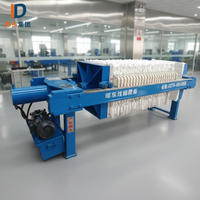Prensa de filtro de placas y marcos hidráulica manual pequeña para pruebas piloto de laboratorio y separación sólido-líquido del fabricante de productos
