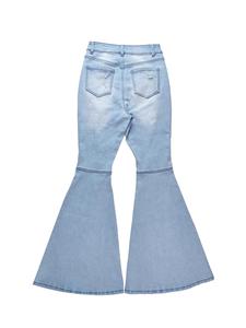 Women's High Waist <b>Stretch</b> Ripped Jeans Minimalist Casual Commute Style Long <b>Denim</b> Pants - Product Image 4