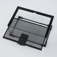 Ant Eco-Box - Terrarium rectangulaire moderne en verre extra-clair pour tortues - Équipement d'aménagement paysager - Terrarium pour reptiles domestiques