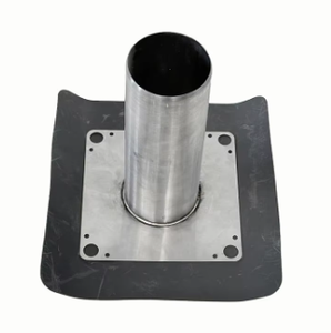 Sortie de drainage horizontale pour toit extérieur avec joint en caoutchouc pour éviter le reflux et les fuites, un accessoire de projet imperméable. - Product Image 3