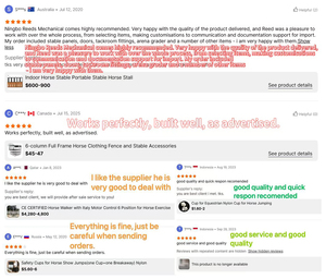 Canne Horse Show Jumping Wing Jump recinzione a ostacoli verticale con legno & costruzione in alluminio - Product Image 6