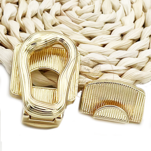 <span class=keywords><strong>Fermeture</strong></span> <span class=keywords><strong>éclair</strong></span> ovale irrégulière de luxe haut de gamme 38,5 mm, design creux doré, accessoires de sac portable, <span class=keywords><strong>fermoir</strong></span> de <span class=keywords><strong>fermeture</strong></span> <span class=keywords><strong>éclair</strong></span> pour boîte cadeau - Product Image 3