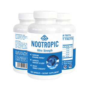 Cápsulas Nootrópicas con Complejo de Vitaminas para Mejorar la Memoria y el Sueño, con Soporte Inmunológico, Certificadas por GMP, para Adultos - Product Image 1