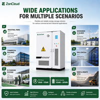 Système de Stockage d'Énergie Solaire Tout-en-un ESS 20kW 50kWh LiFePO4 avec Onduleur Intégré et Armoire de Batterie, Protection IP65, Hybride/Hors Réseau/Sur Réseau