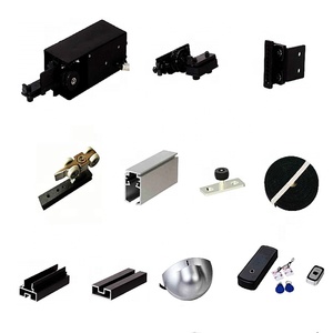 Tự động cửa trượt theo dõi & gấp cổng động cơ thiết kế hiện đại cho khách sạn ứng dụng - Product Image 4