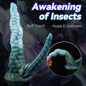 Airis Dildo double extrémité unisexe en forme de dragon, dilatateur anal, plug anal/vaginal double usage, masturbateur, jouet sexuel pour adulte - Product Image 1