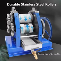 Commerciële draagbare handmatige roestvrijstalen mini-suikerrietpers met een capaciteit van 500-1000 ml en een opbrengst van 40-60 kg/uur