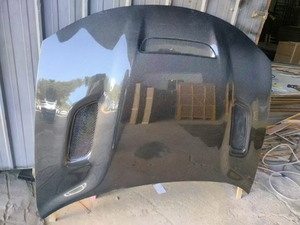 Sr hellcat phong cách sợi carbon mui xe cho Bộ sạc Dodge 2024 2015 | nắp động cơ thông hơi | cho gói scat 392 phong cách Quỷ - Product Image 3