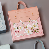 Vente en gros Boîte-cadeau de valise en papier réutilisable personnalisée haut de gamme pour enfants