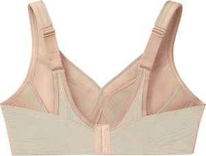 Sujetador Deportivo Glamorise Full Figure Plus Size MagicLift Transpirable de Alta Sujeción con Tirantes Cruzados Sin Costuras y Sin Varillas # 1006 - Product Image 6