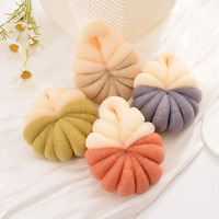 Bain douche luffa éponge douche bébé laine naturelle bain de corps de mer Super doux bain éponge coussin pour filles et garçons enfants