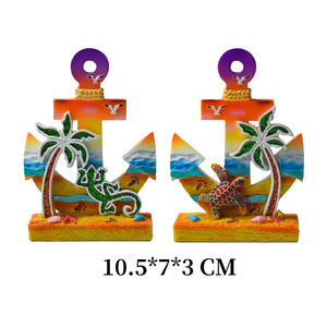 In resina personalizzata tartarughe lucertola albero di cocco <span class=keywords><strong>souvenir</strong></span> 3D scultura animale per la decorazione della casa regali di viaggio - Product Image 5