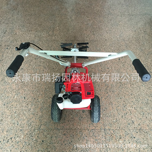 Cultivator Tiller <b>10</b> <b>Inch</b> 50Cc Gasoline Engine Front Tine For Garden Soil Cultivation - Product Image 3