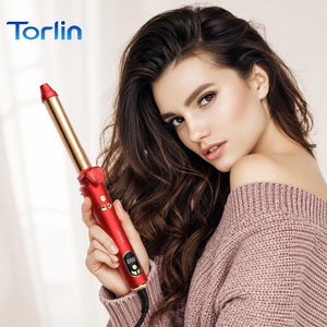 Rizador de Pelo Torlin de 19mm, 25mm y 32mm, Aluminio y Cerámica PTC, 8 Niveles, 160-230°C, LED, Rizador de 3 Barriles, OEM ODM, para Hombres - Product Image 5