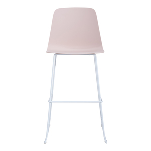 Taburete de <span class=keywords><strong>Bar</strong></span> Comercial con Asiento de PP y Base de Acero Sólido, Resistente para Uso en Pub, Restaurante y Cafetería - Product Image 2