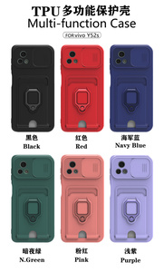 กระเป๋าใส่บัตรอเนกประสงค์แบบหน้าต่างเลื่อนได้หลายสีเคสโทรศัพท์มือถือสำหรับ <span class=keywords><strong>VIVO</strong></span> Y36 4G/Y52S 5g/Y31S 5g/Y72 5g - Product Image 6