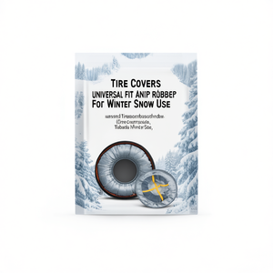 Housses de pneus universelles antidérapantes en caoutchouc pour utilisation hivernale sur neige - Product Image 2