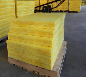 Panneau d'isolation en laine de verre pour l'isolation acoustique et thermique des murs intérieurs de la reconstruction de bâtiments résidentiels anciens - Product Image 1